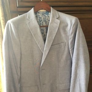 Men's Light Blue Blazer 40R Izod